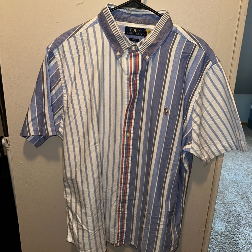 Ralph Lauren Striped Button Down Shirt